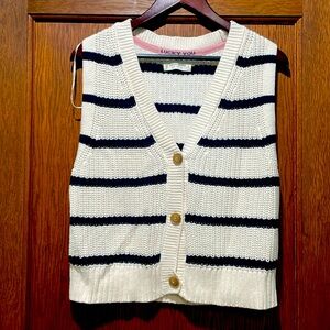 Lucky brand sweater vest